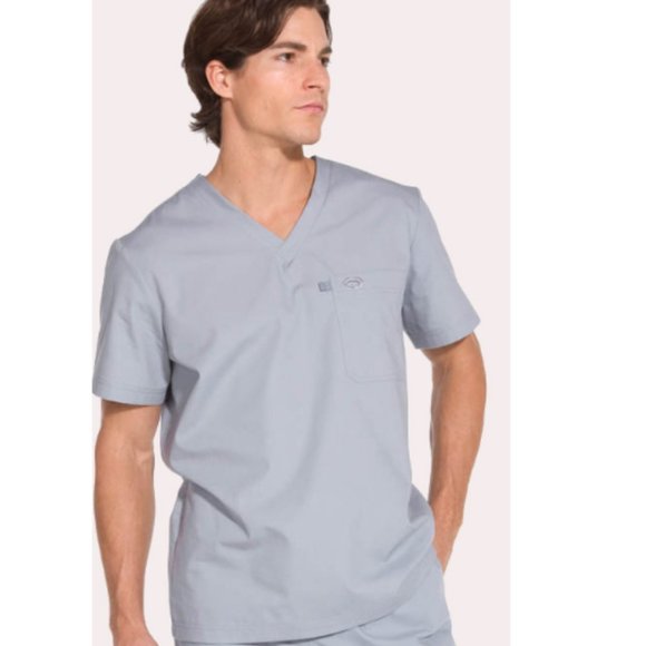 Ecko Men's Medical Uniform Scrub Top - Picture 1 of 1